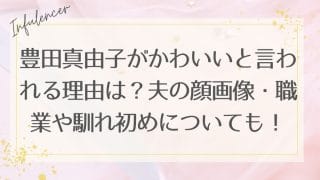 豊田真由子がかわいいと言われる理由は？夫の顔画像・職業や馴れ初めについても！