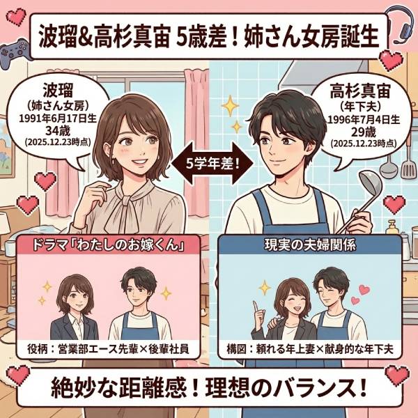 【祝】波瑠と高杉真宙が結婚!年の差や馴れ初めは"わたしのお嫁くん"?ウエディングドレスや妊娠説も調査