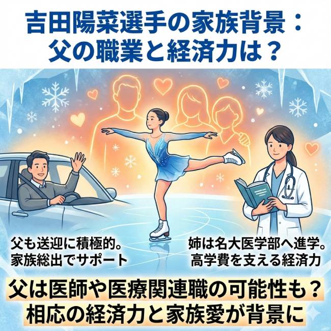 吉田陽菜の両親の職業や実家の経済力がすごい！医者の姉や家族構成も詳しく解説