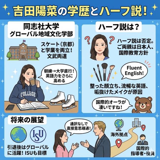 吉田陽菜は帰国子女ではない！英語がペラペラな理由やインター出身の学歴を解説