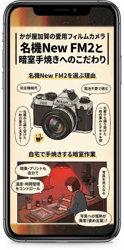 【特定】かが屋加賀の愛用カメラとフィルム全網羅！Nikon一筋の理由と作例も紹介