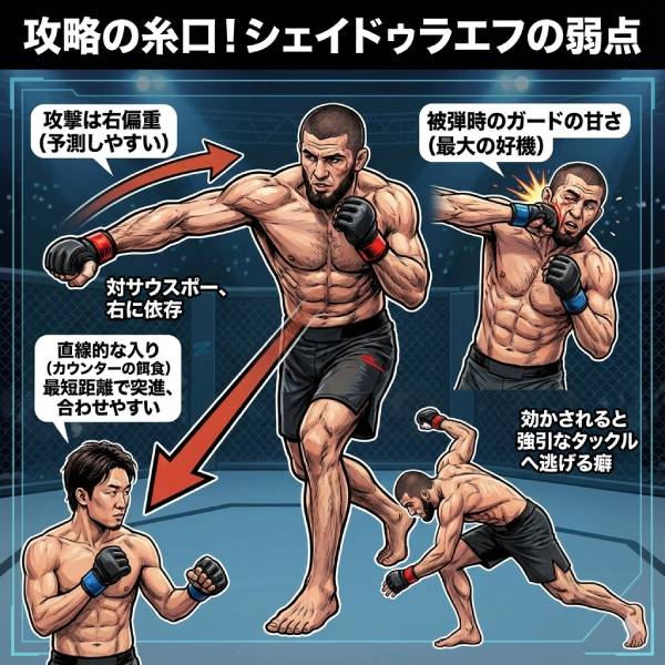 シェイドゥラエフに弱点発覚？過去動画から判明した朝倉未来が勝てる「唯一のパターン」を徹底分析