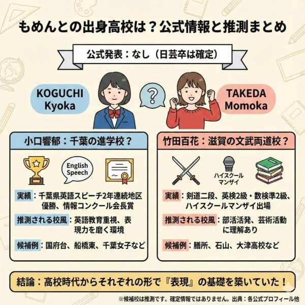 もめんとは日芸演劇科出身！高校等学歴やなぜ日芸から芸人の道選択の理由も調査！