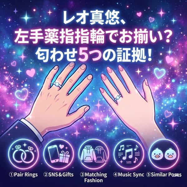 BE:FIRSTレオの指輪は横田真悠とお揃い？匂わせ画像やインスタを徹底検証