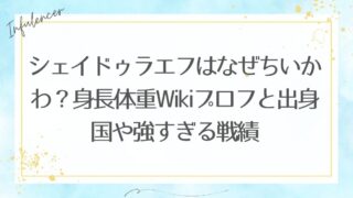 シェイドゥラエフはなぜちいかわ？身長体重Wikiプロフと出身国や強すぎる戦績