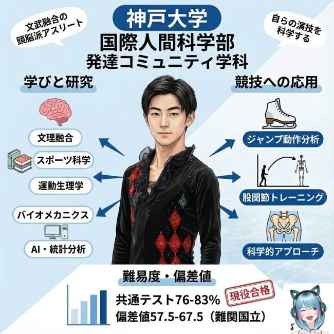 壷井達也の神戸大学は推薦入学なのか!?学部・偏差値や就職か現役続行か解説